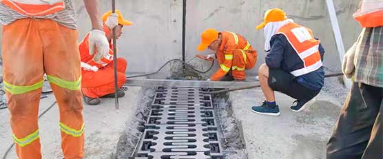 鑄造靜音型橋梁伸縮縫裝置（靜音橋梁伸縮縫）在廣州內(nèi)環(huán)路應用